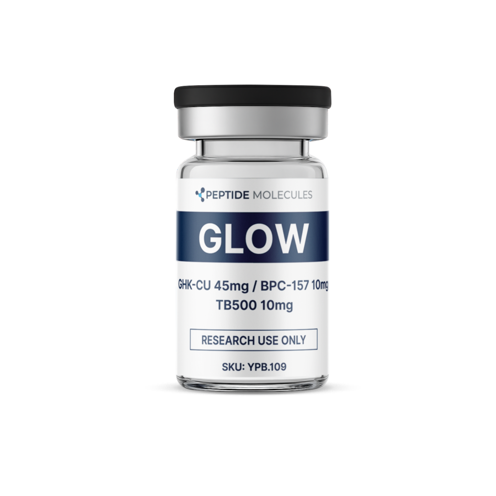 GLOW GHK-Cu (45mg) / BPC-157 (10mg) / TB500 (10mg)