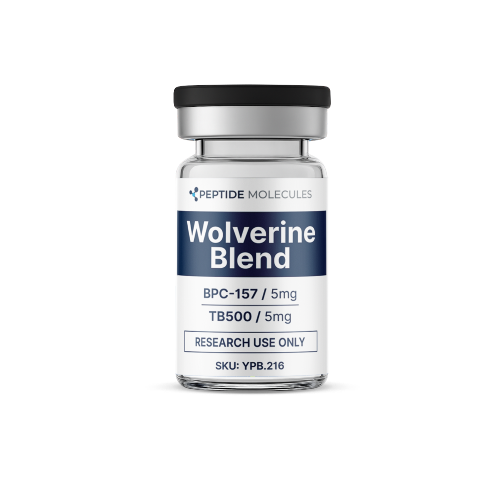 Wolverine Blend - BPC-157 (5mg) / TB500 (5mg) (Globally Sourced)