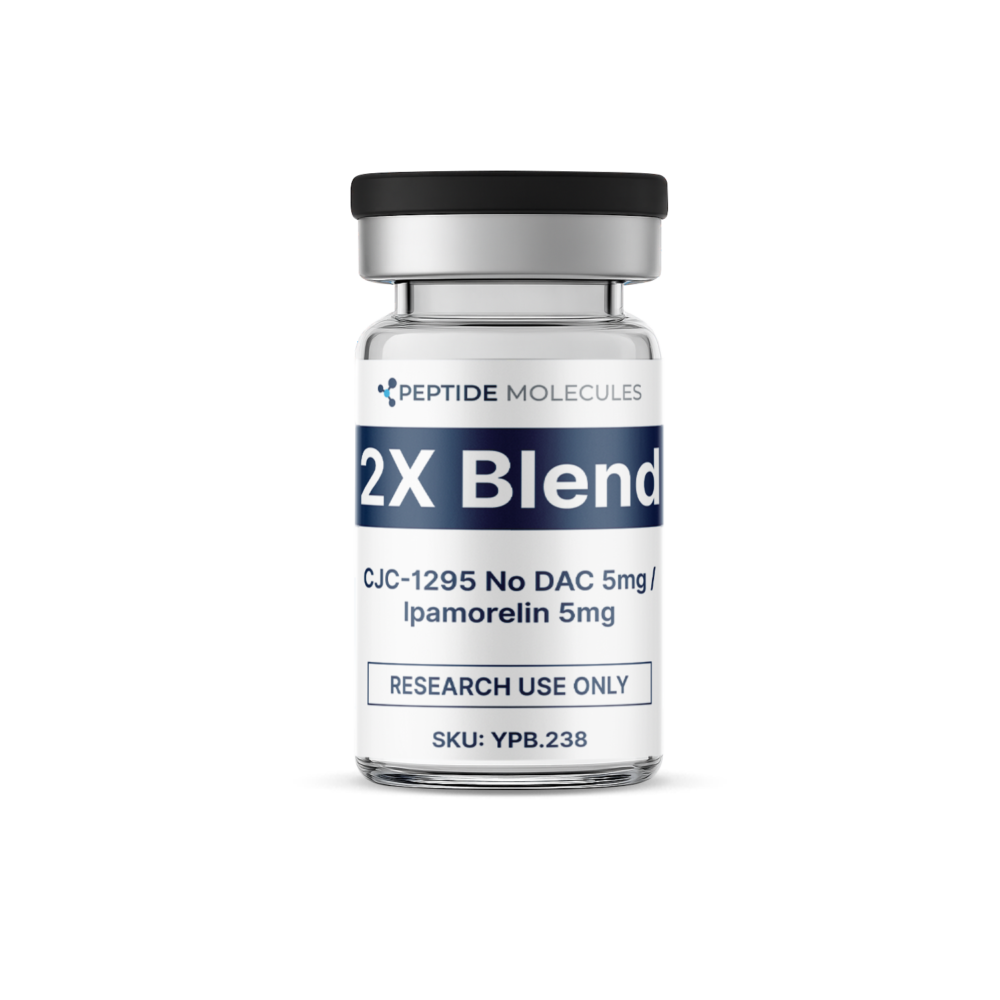 2X Blend CJC-1295 Without DAC (5mg) / Ipamorelin (5mg)