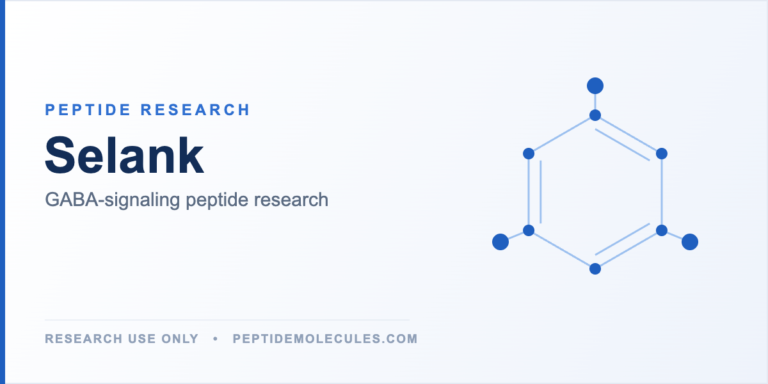The Science of Selank: Peptide Research on Anxiety-Related Pathways