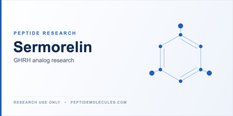 The Science of Sermorelin: A GHRH Analog in Research