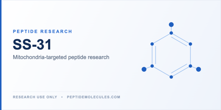 The Science of SS-31 (Elamipretide): A Mitochondria-Targeted Peptide