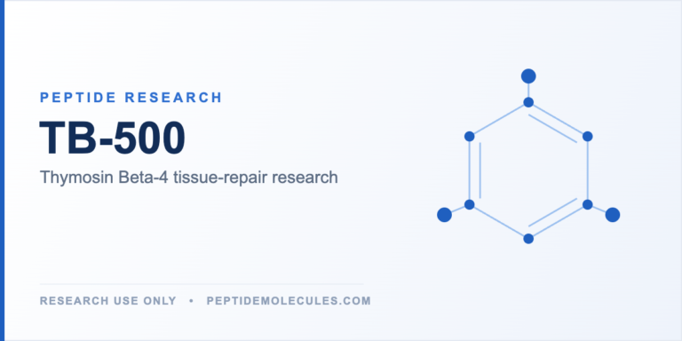 The Science of TB-500 (Thymosin Beta-4): What the Research Examines