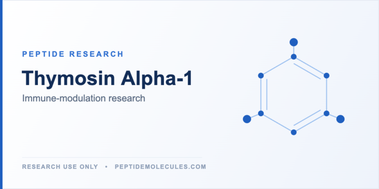 The Science of Thymosin Alpha-1: Immune-Modulation Research