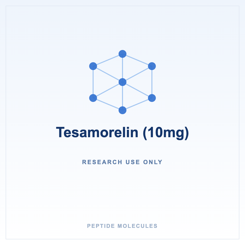 Tesamorelin (10mg) research peptide (research use only)