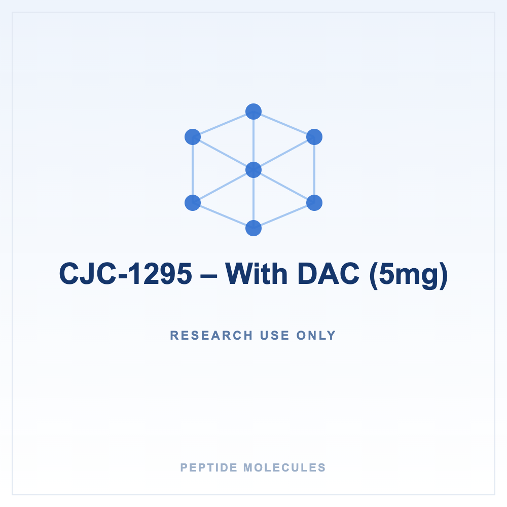CJC-1295 – With DAC (5mg) research peptide (research use only)