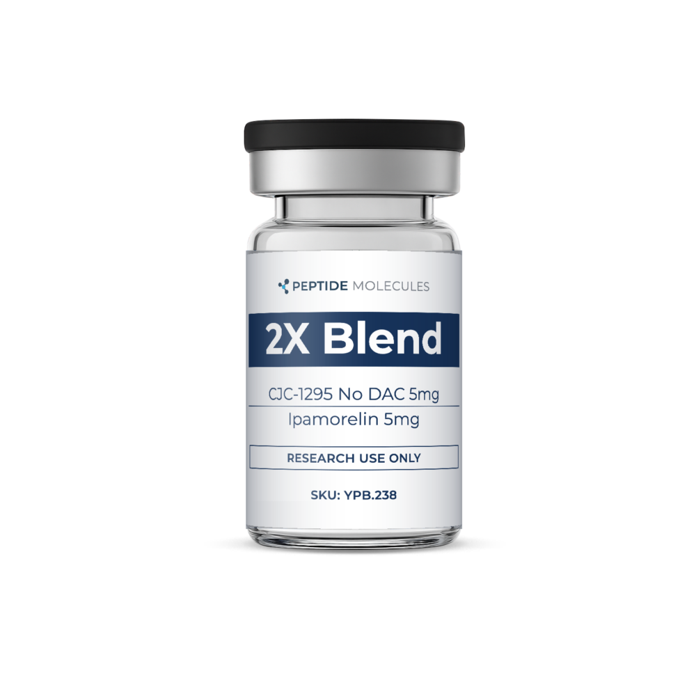 2X Blend research vial – front view