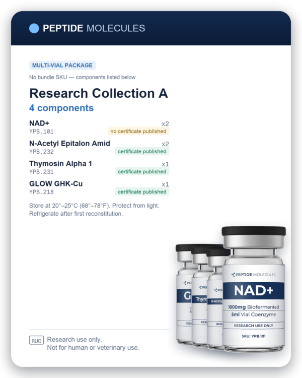 Research Collection A multi-vial research package. Components: YPB.101, YPB.232, YPB.231, YPB.218. Research use only.